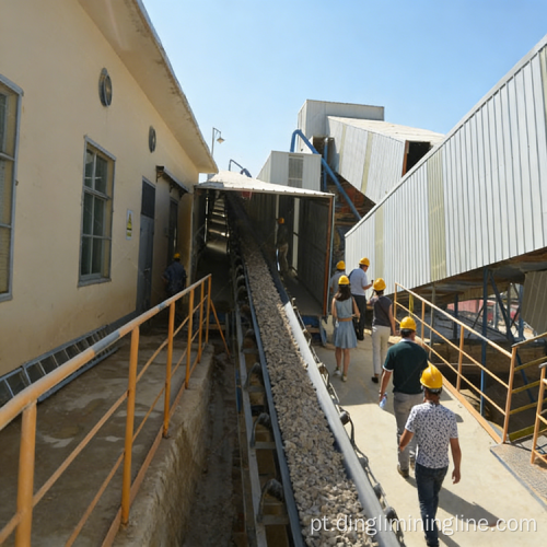 Linha de produção agregada eficiente de 800 TPH